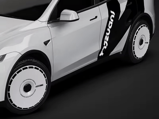 Комплект колпаков колес, полные крышки обода Tesla Model Y черные 19-дюймовые