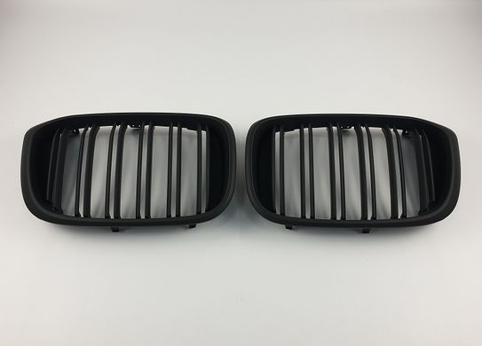 Решетка радиатора BMW X3 G01 / X4 G02 черная матовая
