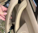 Комплект внутренних ручек дверей BMW X3 F25 / X4 F26 бежевые с оббивкой