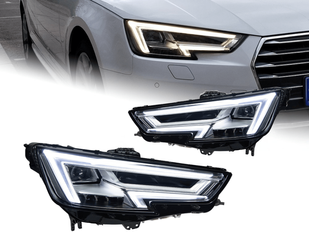 Оптика передняя, светодиодные фары Audi A4 B9 Avant Travel Edition 2017-2024 годов