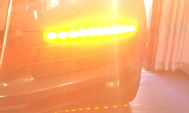 Ходовые огни DRL на Audi Q7 (06-09 г.в.)