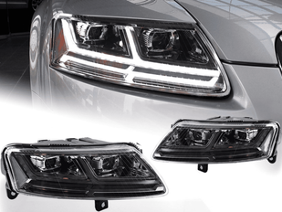 Оптика передняя, светодиодные фары Audi A6 C6 2004-2011 годов