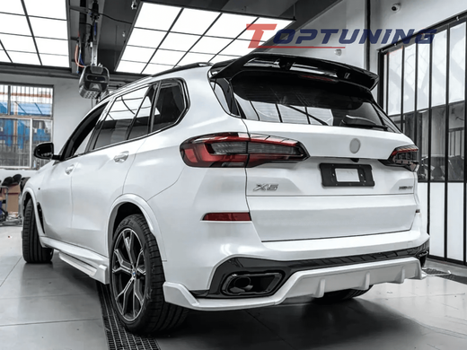 Спойлер Paradigma BMW X5 G05 черный глянцевый ABS-пластик (2019-...)