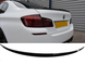 Спойлер BMW F10 стиль М5 тонкий чорний глянсовий (ABS-пластик)