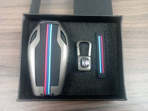 Чехол протектор на ключ BMW G11 G12 G30 G32 X3 G01 X4 G02 X5 G05 X7 G07 дымчатый