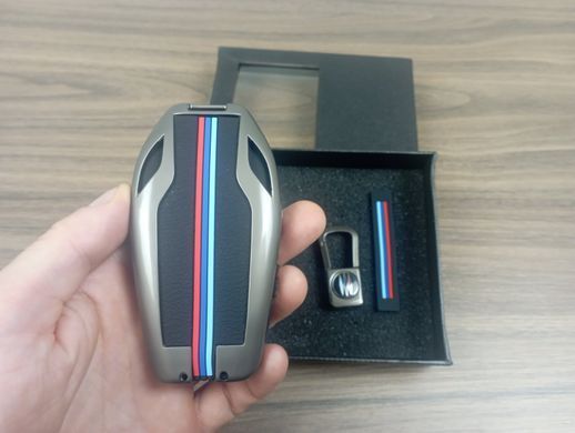 Чехол протектор на ключ BMW G11 G12 G30 G32 X3 G01 X4 G02 X5 G05 X7 G07 дымчатый