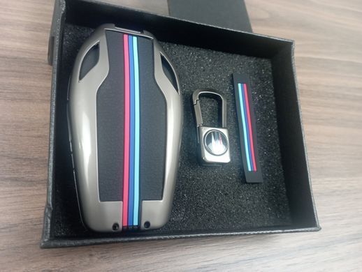 Чехол протектор на ключ BMW G11 G12 G30 G32 X3 G01 X4 G02 X5 G05 X7 G07 дымчатый