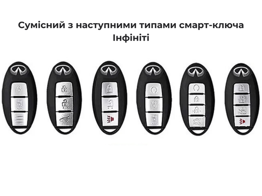 Чохол на автомобільний ключ Infiniti