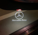 Підсвічування дверей з логотипом Mercedes Benz W222