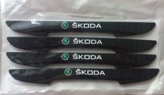Защитные резиновые накладки на кузов Skoda