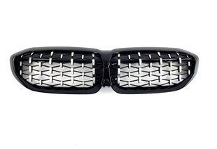 Решітка радіатора BMW G20 Diamond Black+Chrom (18-22 р.в.)
