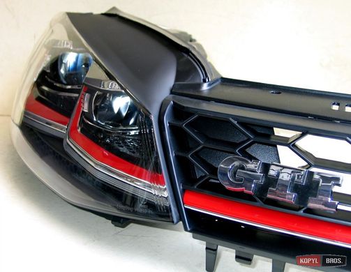 Решетка радиатора на Volkswagen GOLF 7 стиль GTI