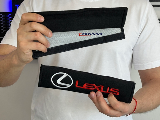 Накладки (чохли) для ременя безпеки Lexus