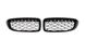 Решітка радіатора BMW F32 F33 F36 F80 F82 Diamond Black+Chrom (14-20 р.в.)