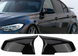 Накладки на зеркала BMW F20 F21 F22 F23 F30 F31 F32 F33 F34 X1 E84 черный глянец