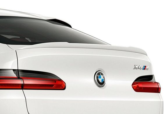 Спойлер BMW X4 G02, стиль М4 (ABS-пластик)