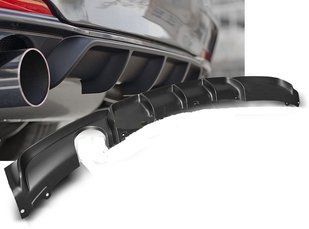 Накладка на задний бампер BMW F30 М-Performance (под одну одинарную выхлопную трубу)