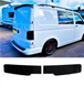 Спойлер на Volkswagen T6 чорний глянсовий ABS-пластик (розпашенка)