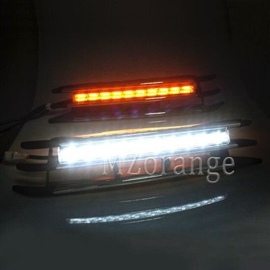 Дневные ходовые огни для VW Touareg с функцией указателей поворота