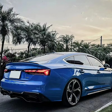 Спойлер багажника Audi A5 Sportback 2016+ S5 стиль ABS черный