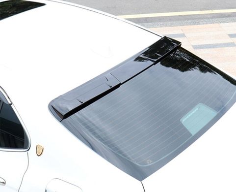 Спойлер козырек на Toyota Camry V70 черный глянец ABS-пластик
