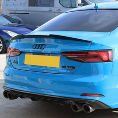 Спойлер на Audi A5 Sportback стиль M4 чорний глянсовий ABS-пластик (2016-...)