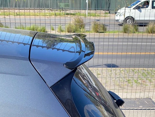 Спойлер на Volkswagen Golf 6 черный глянцевый ABS-пластик