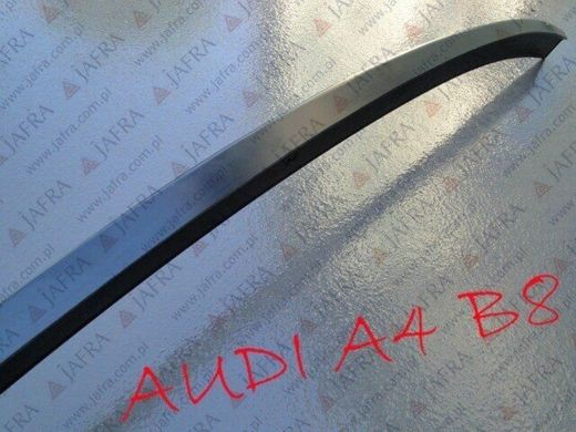 Спойлер (шабля) для Audi A4 B8 склопластик (08-11 р.в.)