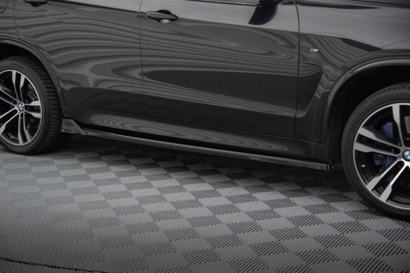 Накладки (диффузоры) порогов автомобиля BMW X5 F85 большие