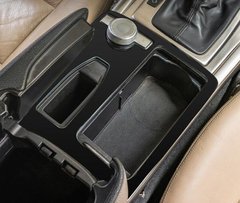 Накладка передней панели салона Mercedes W204 черный глянец