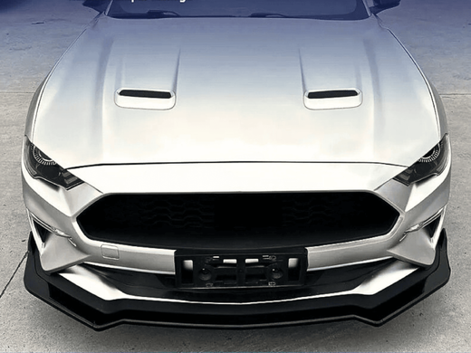 Накладка переднього бампера Ford Mustang MK6.5 (ABS-пластик)