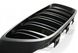 Решітка радіатора, ніздрі для БМВ F32 стиль М4 (чорний матовий)