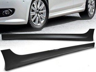 Накладки на пороги (зовнішні) VOLKSWAGEN GOLF 6 в стилі VOTEX