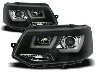 Оптика передня, фари на VW T5 чорні (10-15 р.в.)