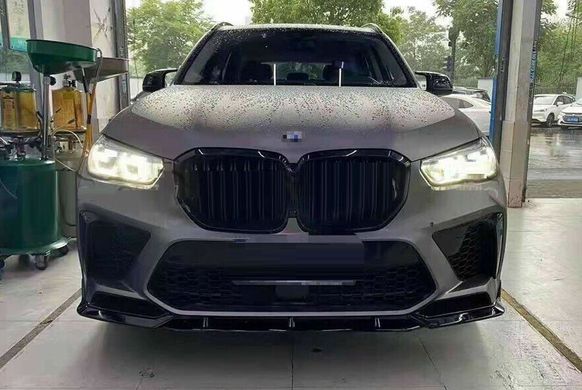 Накладка переднего бампера BMW X5M G95 стиль М-Performance