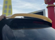 Спойлер на БМВ Х5 Е70 стиль Hamann чорний глянсовий ABS-пластик
