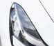 Реснички (бровки) на фары Tesla Model 3, под карбон