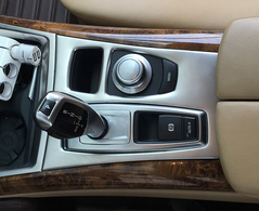 Накладка центральной панели салона BMW X5 E70 / X6 E71 хром (06-10 г.в.)