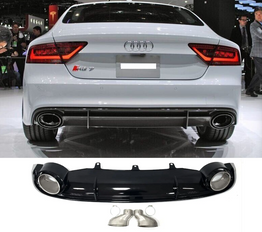 Накладка заднего бампера AUDI A7 G4 RS (10-14 г.в.)