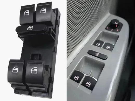 Блок конопок склопідіймача VW BORA / BEETLE / Golf 4 / Jetta 4 / Passat B5