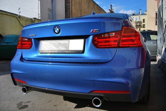 Спойлер BMW F30 стиль M3 (ABS-пластик)