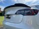 Спойлер багажника Tesla Model 3 (2023+) M4 style чёрный глянец ABS