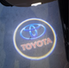 Підсвічування дверей з логотипом для Toyota