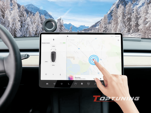 Защитное стекло для сенсорного экрана Tesla Model 3 Y 2021-2024