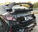 Спойлер Honda Civic 10 Hatchback чорний глянець (ABS-пластик)