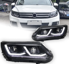 Передня оптика, фари VW Tiguan Full LED (12-16 р.в.)