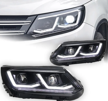 Оптика передняя, фары VW Tiguan Full LED (12-16 г.в.)