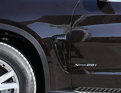 Накладки на крылья-жабры BMW X5 F15 стиль X5M черный