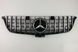 Решетка радиатора Mercedes W166 стиль GT Chrome Black (11-15 г.в.)