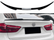 Спойлер на BMW X6 F16 в стиле M4 (ABS-пластик)